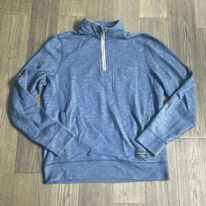 🔥Abercrombie and Fitch🔥 | Blue  1/4 zip pullover sweater